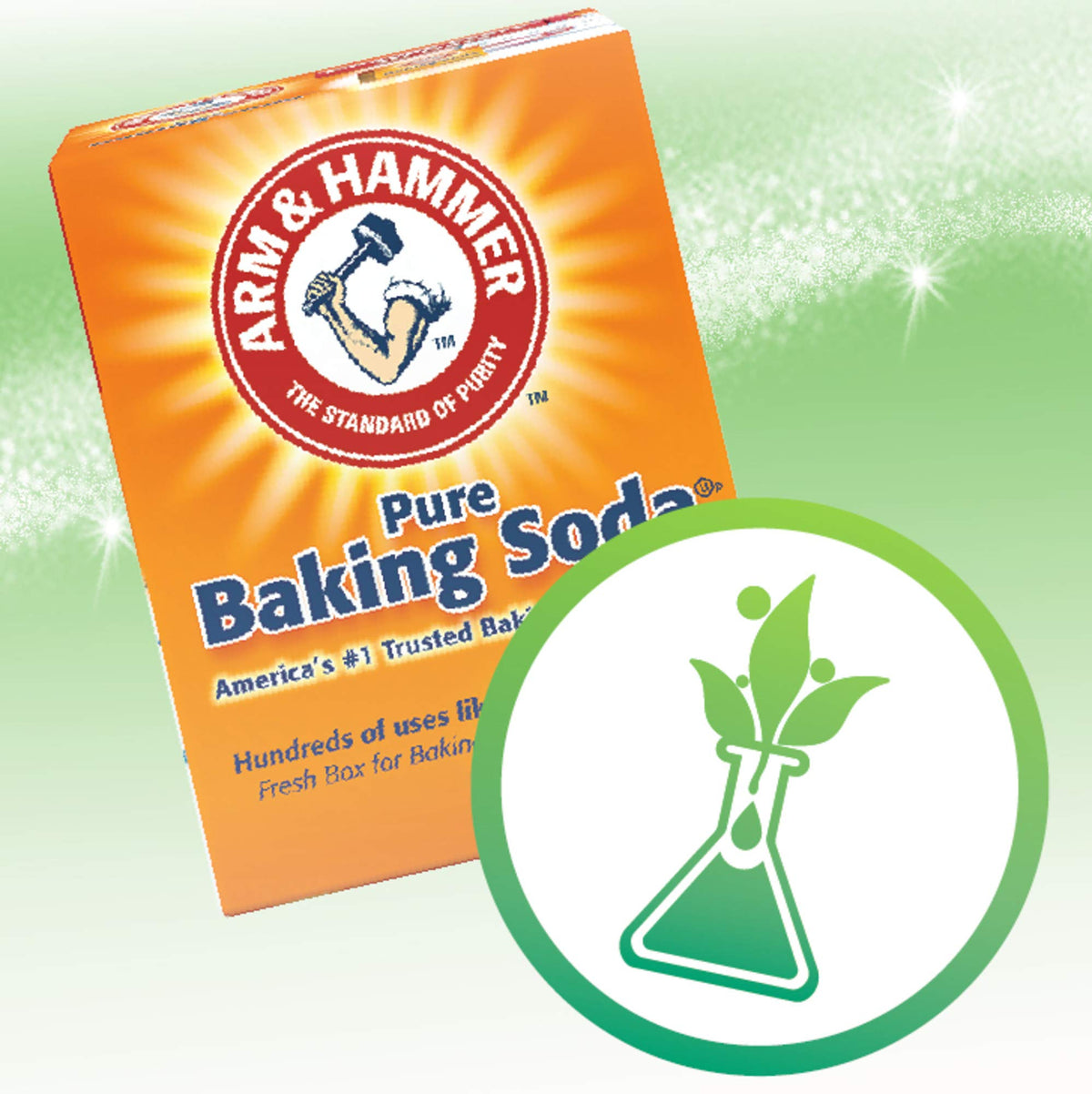 Arm & Hammer Essentials Deodorant in a bathroom setting