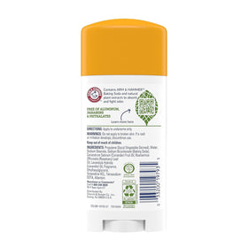 Arm & Hammer Essentials Natural Deodorant stick showing wide design
