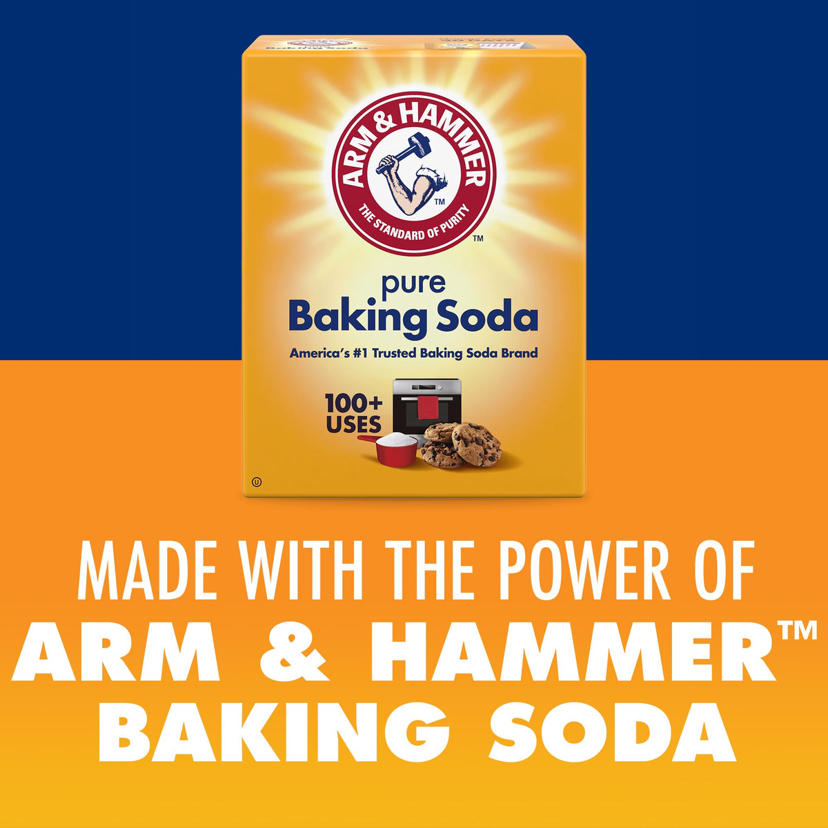 Arm & Hammer Invisible Body Powder Spray 240g in hand