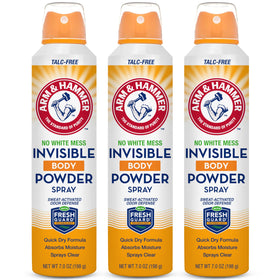 Arm & Hammer Invisible Body Powder Spray 7 oz front view