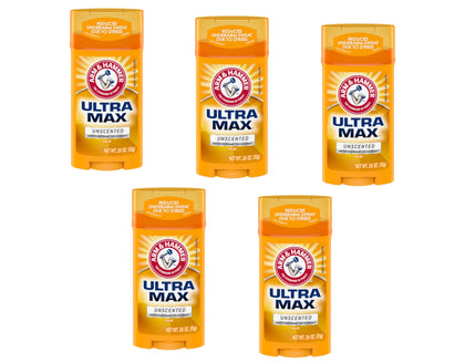 Arm & Hammer Ultramax Anti-Perspirant Deodorant 5-Pack front view