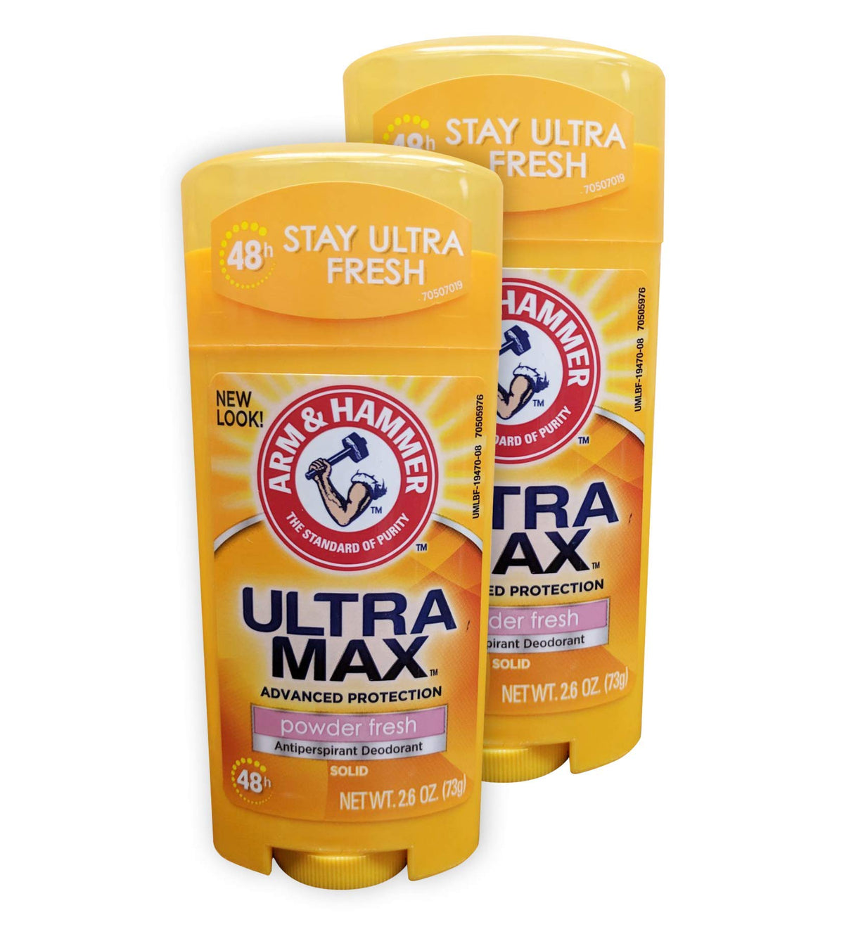 Arm & Hammer Ultramax Antiperspirant Deodorant 2.6 oz front view