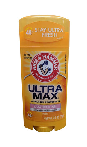 Arm & Hammer Ultramax Antiperspirant Deodorant 2-pack showing packaging