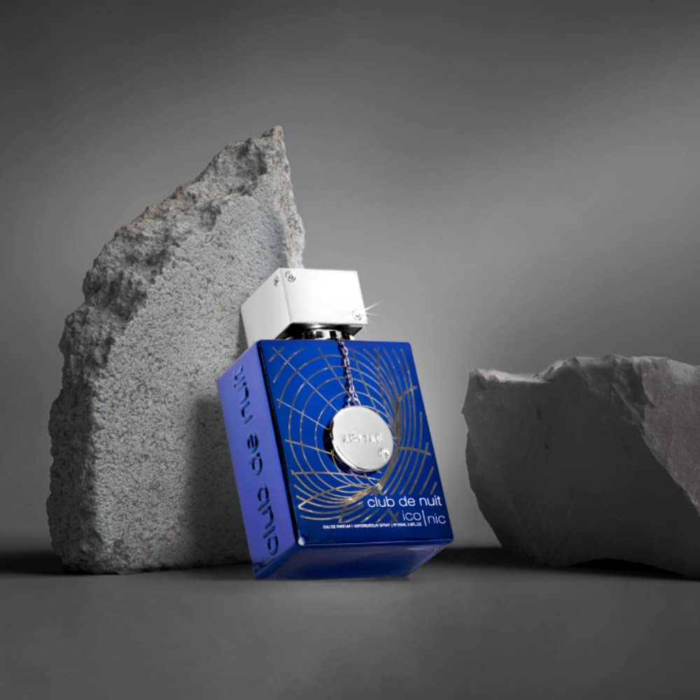 Armaf Club de Nuit Blue Iconic Eau de Parfum in lifestyle setting