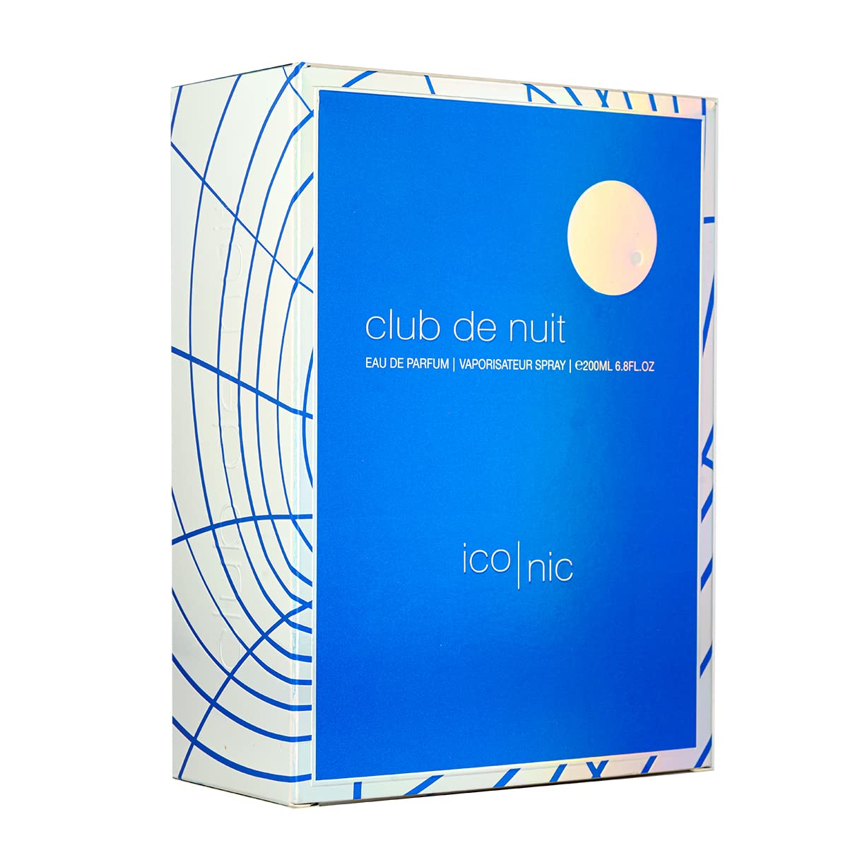 Armaf Club De Nuit Iconic Blue bottle with packaging