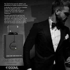 Armaf Club De Nuit Intense Man Eau de Parfum spray in lifestyle setting