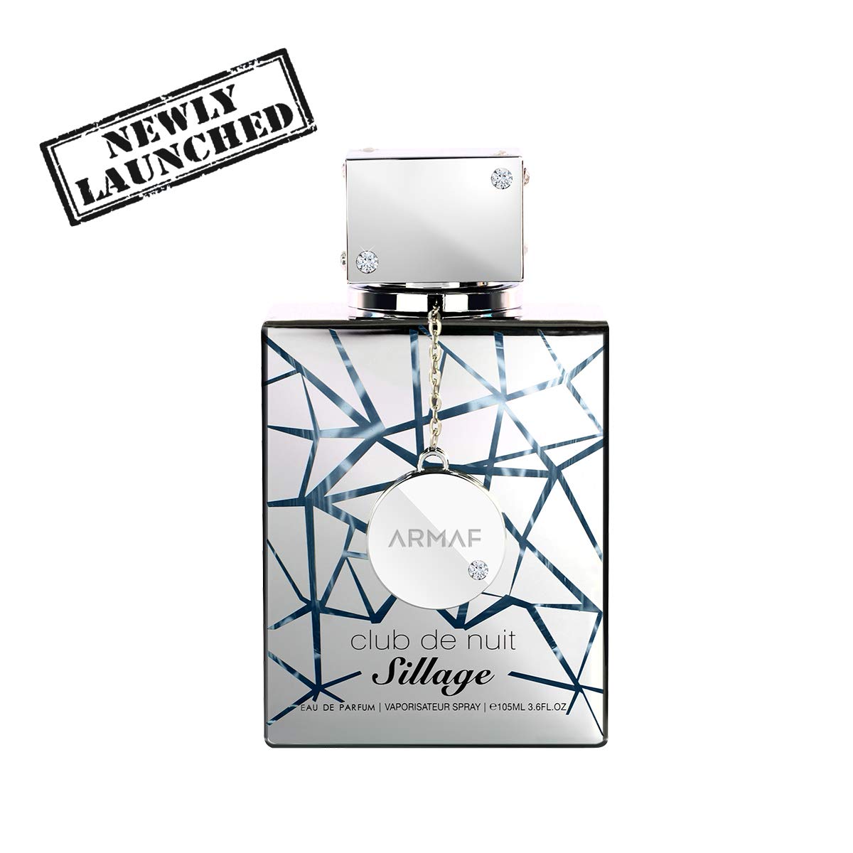 Armaf Club De Nuit Sillage Eau de Parfum bottle with cap