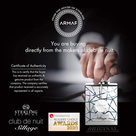 Armaf Club De Nuit Sillage Eau de Parfum side view