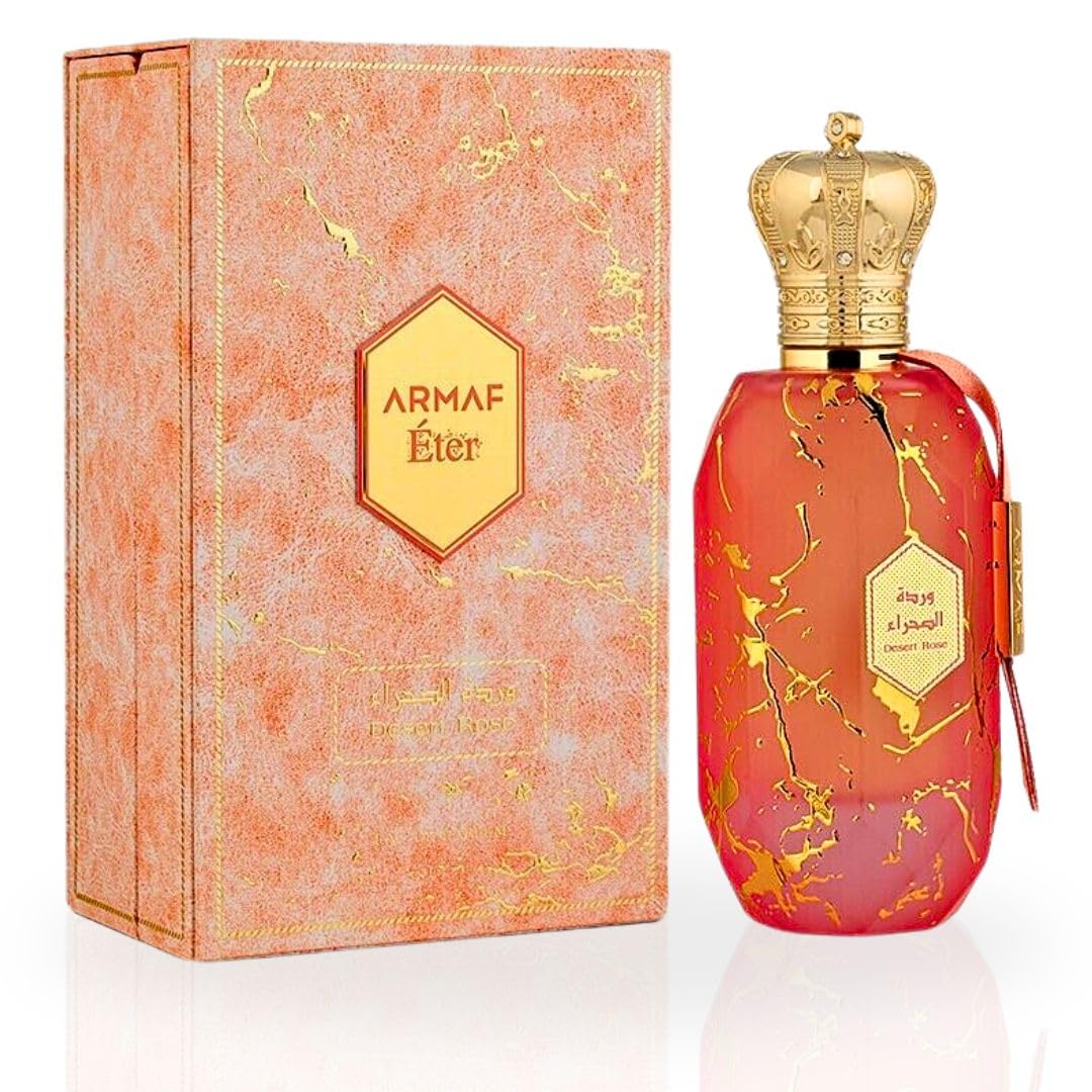 ARMAF Eter Desert Rose Eau de Parfum 100ML front view with elegant packaging