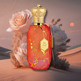 ARMAF Eter Desert Rose Eau de Parfum 100ML with floral background