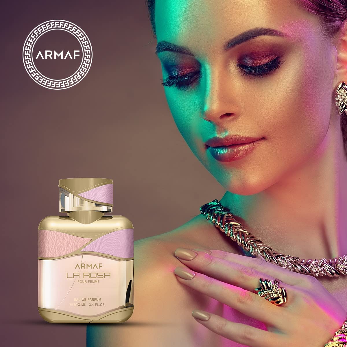 Armaf La Rosa Pour Femme Eau De Parfum 100ML packaging