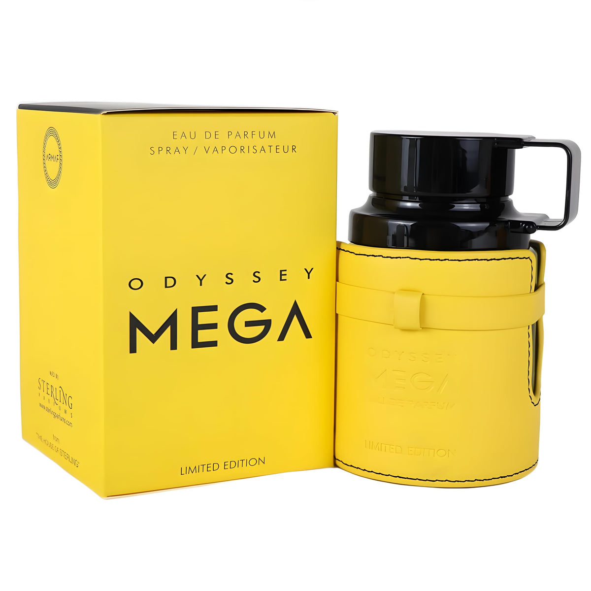 Armaf Odyssey Mega Limited Edition Eau de Parfum close-up of cap