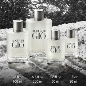 Armani Acqua di Giò Eau de Toilette close-up of cap