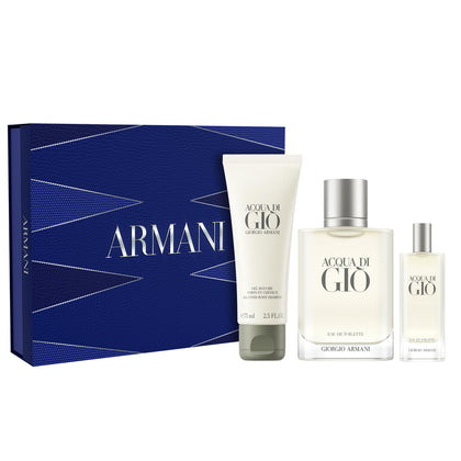 Armani Beauty Acqua di Giò Eau de Toilette gift set front view