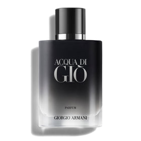 Armani Beauty Acqua di Giò Parfum 1.0 Fl Oz front view with matte black bottle