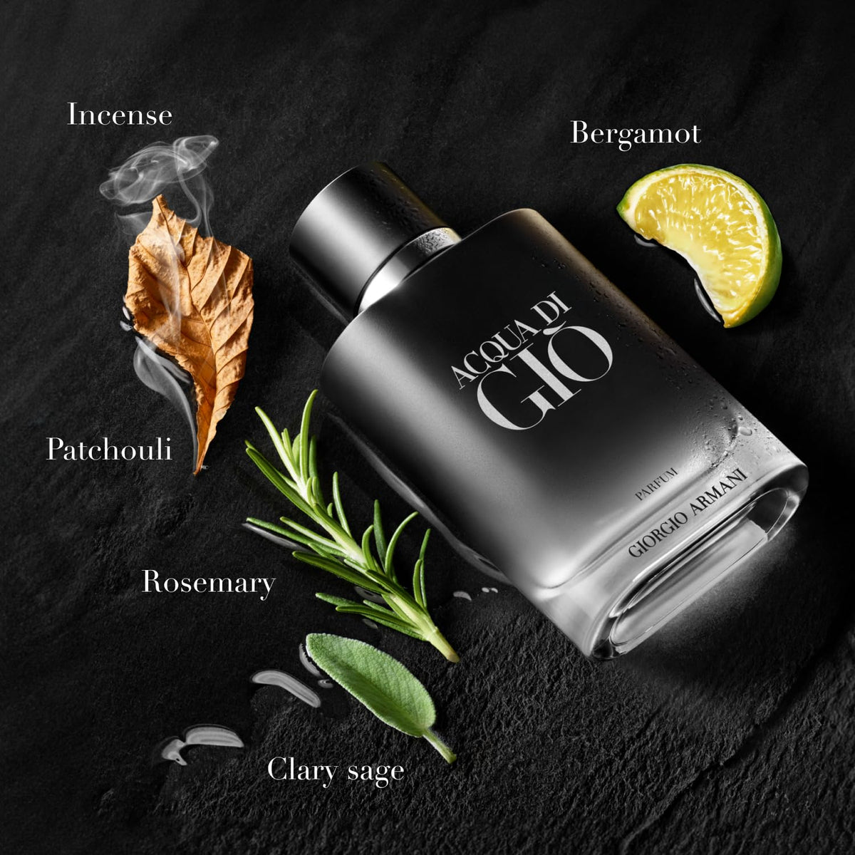 Armani Beauty Acqua di Giò Parfum bottle with magnetic cap