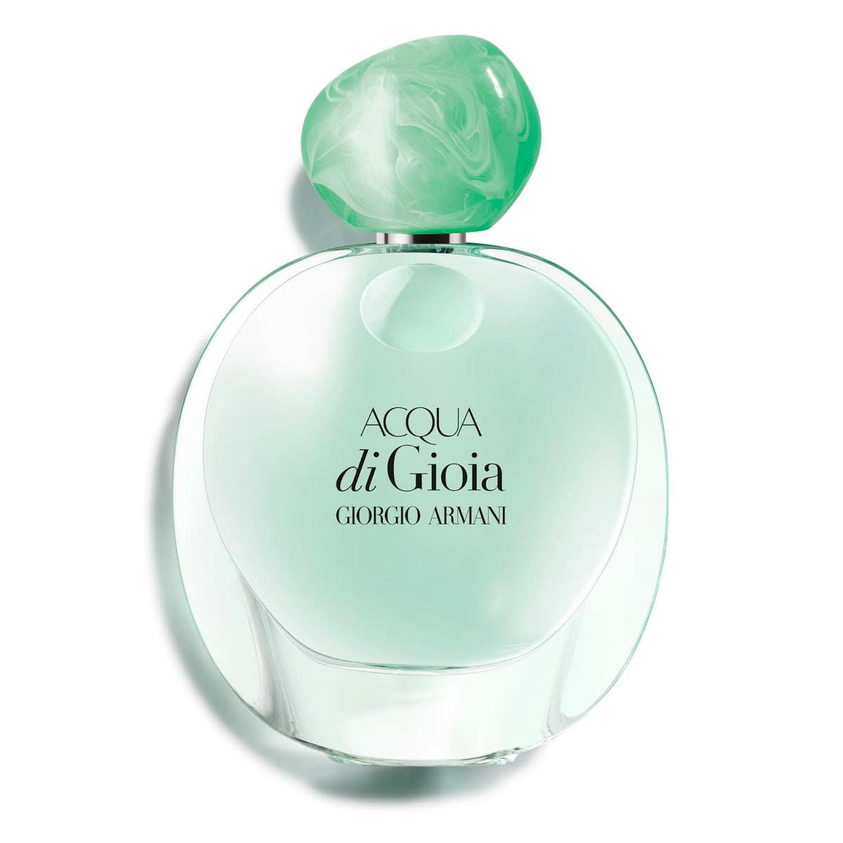 Armani Beauty Acqua di Gioia Eau de Parfum front view with emerald green cap