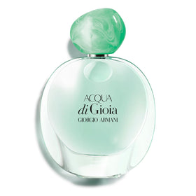 Armani Beauty Acqua di Gioia Eau de Parfum front view with emerald green cap