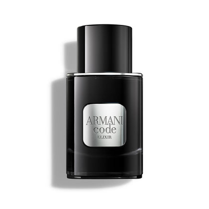 Armani Beauty Code Elixir cologne bottle front view
