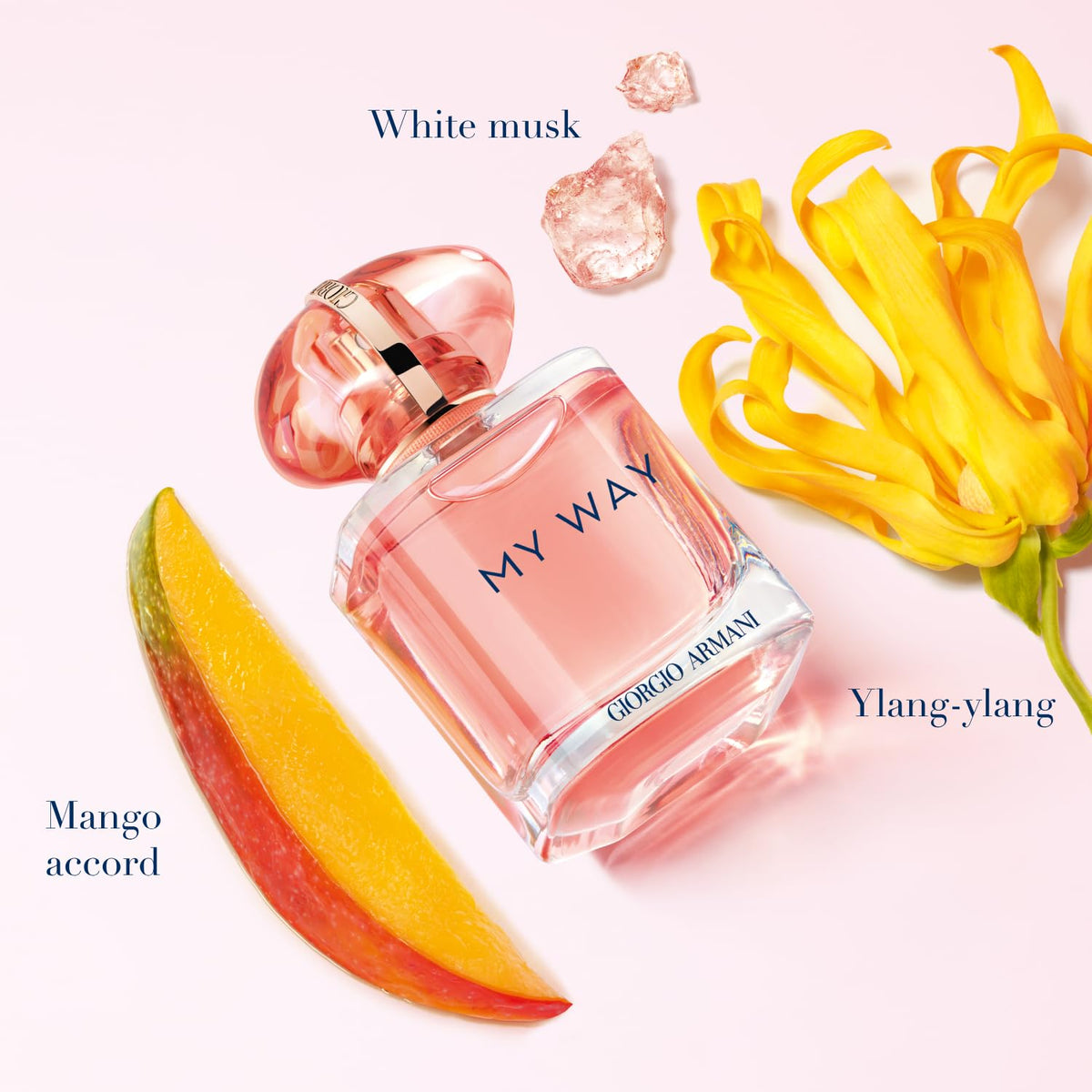 Armani Beauty My Way Ylang Eau de Parfum bottle side view