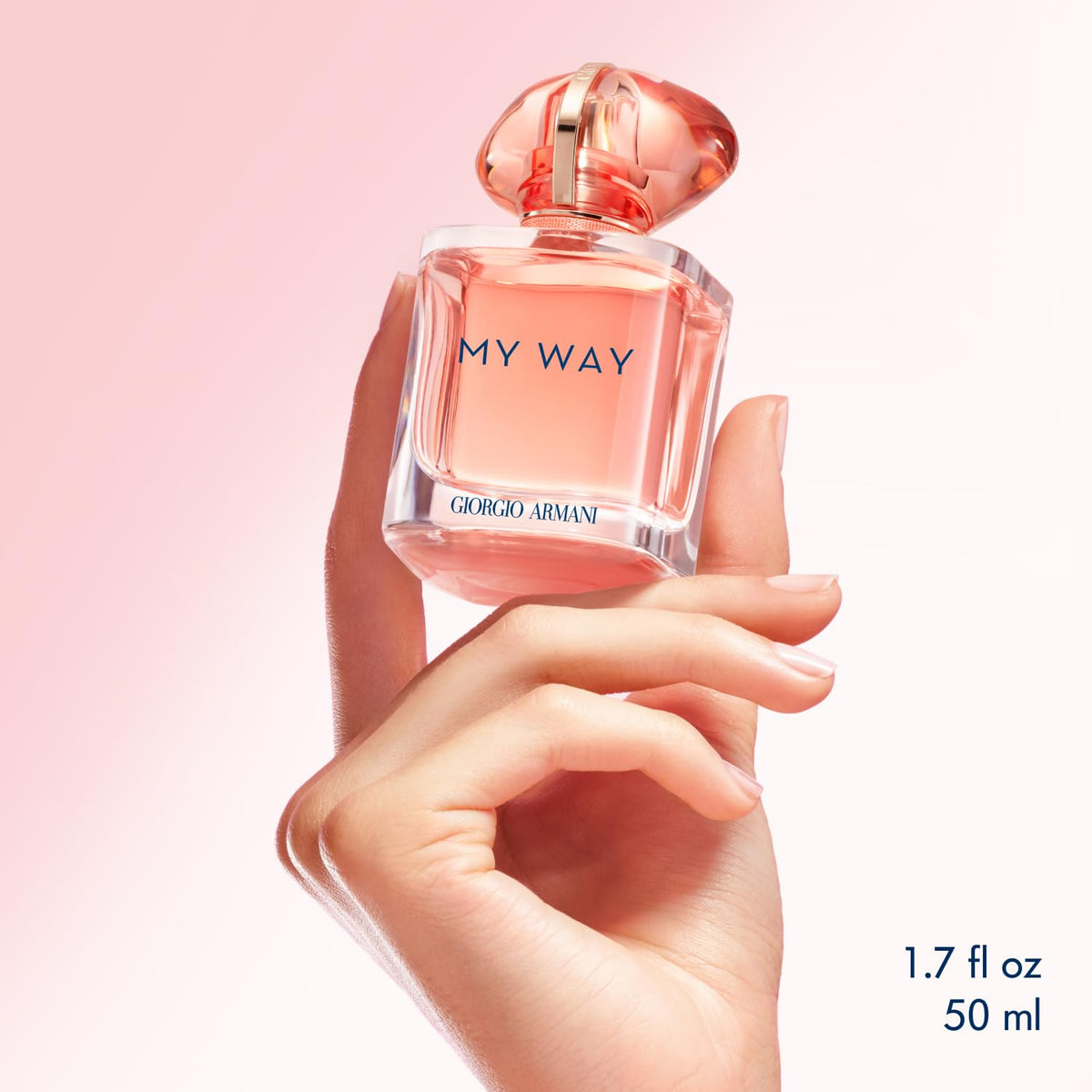 Armani Beauty My Way Ylang Eau de Parfum lifestyle scene on vanity