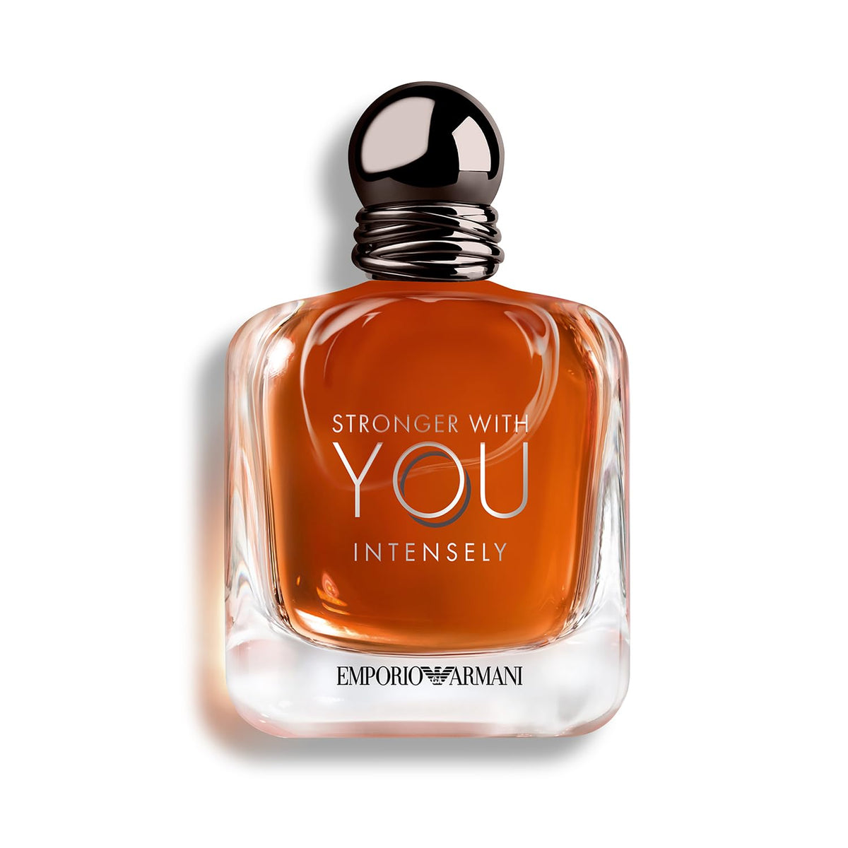 Armani Beauty Stronger With You Intensely cologne bottle front view