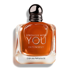 Armani Beauty Stronger With You Intensely men's cologne front view