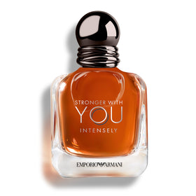 Armani Beauty Stronger With You Intensely men's cologne front view