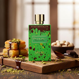 AROMA CONCEPTS Dubai Chocolate Perfume packaging details