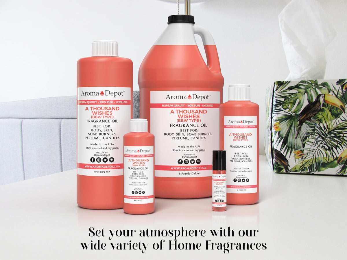 Aroma Depot A Thousand Wishes fragrance oil with body butter ingredients