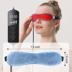 Aroma Season Heated Eye Mask close-up of cotton material