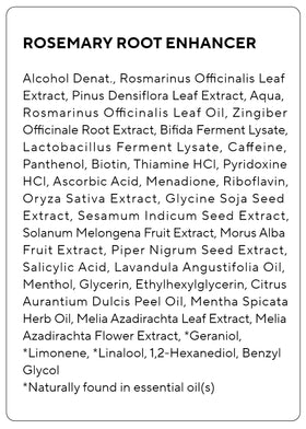 AROMATICA Root support Rosemary Water 130g application demonstration
