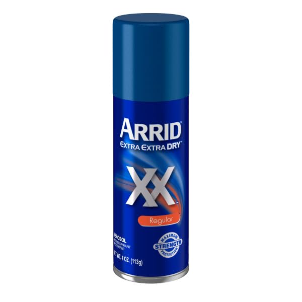 Arrid Anti-Perspirant Deodorant Spray Regular 4 oz back view