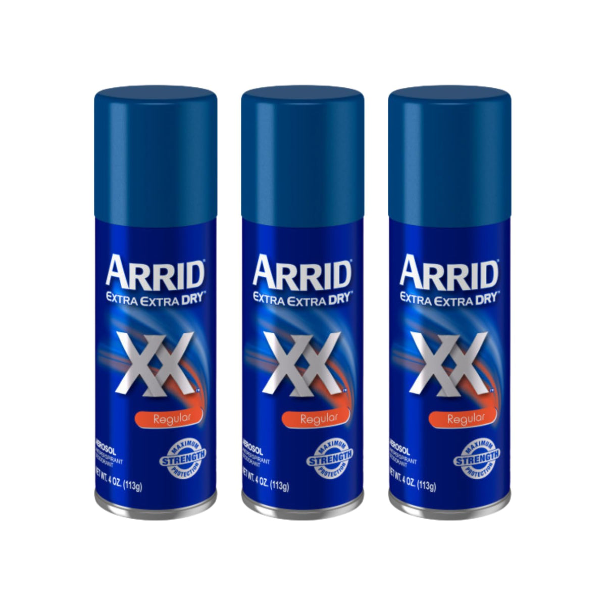 Arrid Anti-Perspirant Deodorant Spray Regular 4 oz front view