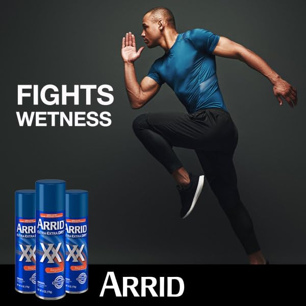 Arrid Anti-Perspirant Deodorant Spray Regular 4 oz packaging