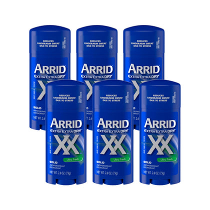 Arrid XX Extra Extra Dry Antiperspirant Deodorant 2.6 oz front view