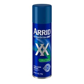 Arrid XX Extra Extra Dry Antiperspirant Deodorant 6 oz back view