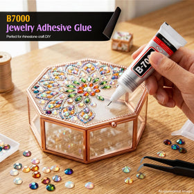 Artdone rhinestones kit packaging and contents