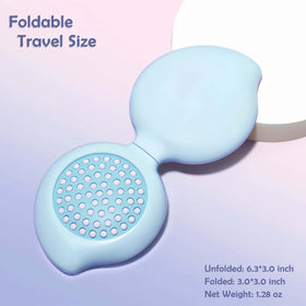 Arthaxi Mini Hair Brush with Mirror Combo in cute packaging