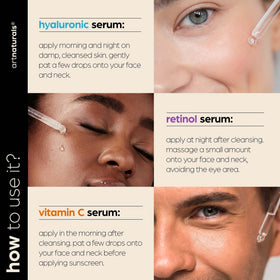 Artnaturals Hyaluronic Acid Serum bottle with dropper