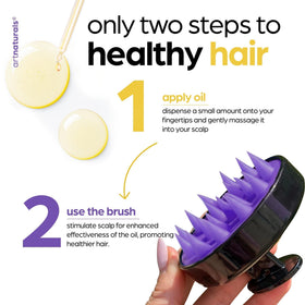 Artnaturals Rosemary Oil & Castor Oil Set with natural ingredients