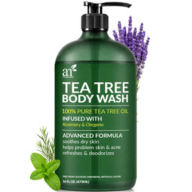 Artnaturals Tea Tree Body Wash 16 fl oz front view