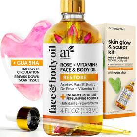 Artnaturals Vitamin E Body Oil 4 oz bottle front view