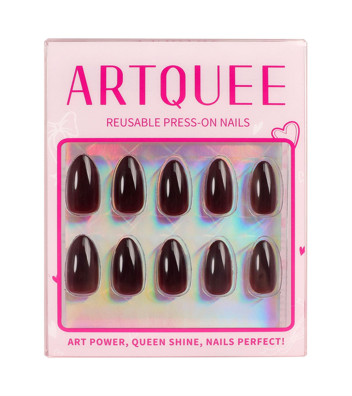 Artquee Press on Nails displayed with lifestyle background