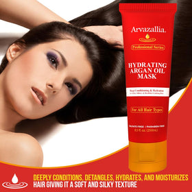 Arvazallia hair mask texture close-up