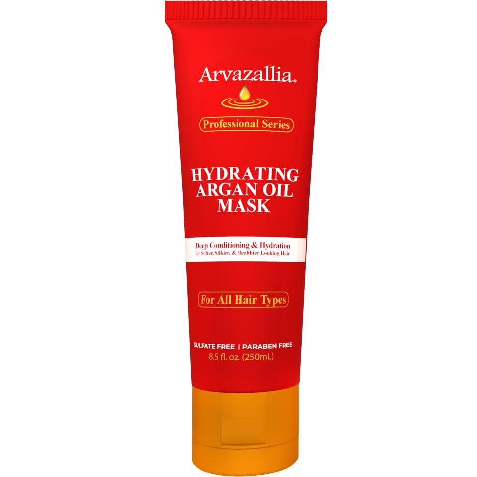 Arvazallia Hydrating Argan Oil Hair Mask front view 281g