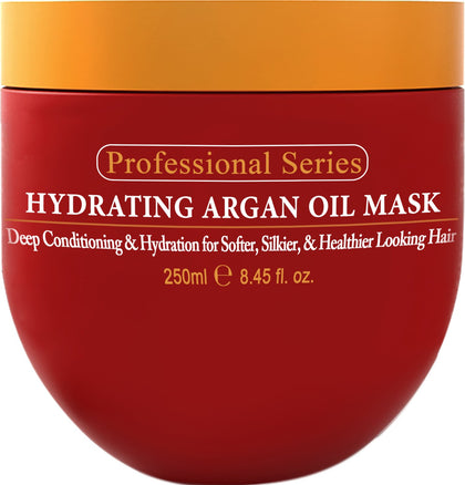 Arvazallia Hydrating Argan Oil Hair Mask front view with packaging