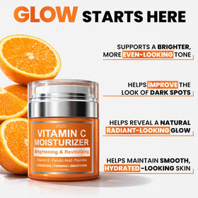 Arvesa Vitamin C Moisturizer close-up of jar
