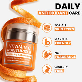 Arvesa Vitamin C Moisturizer with fresh fruits