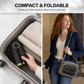 ARVGORV Travel Hair Dryer with removable air filter